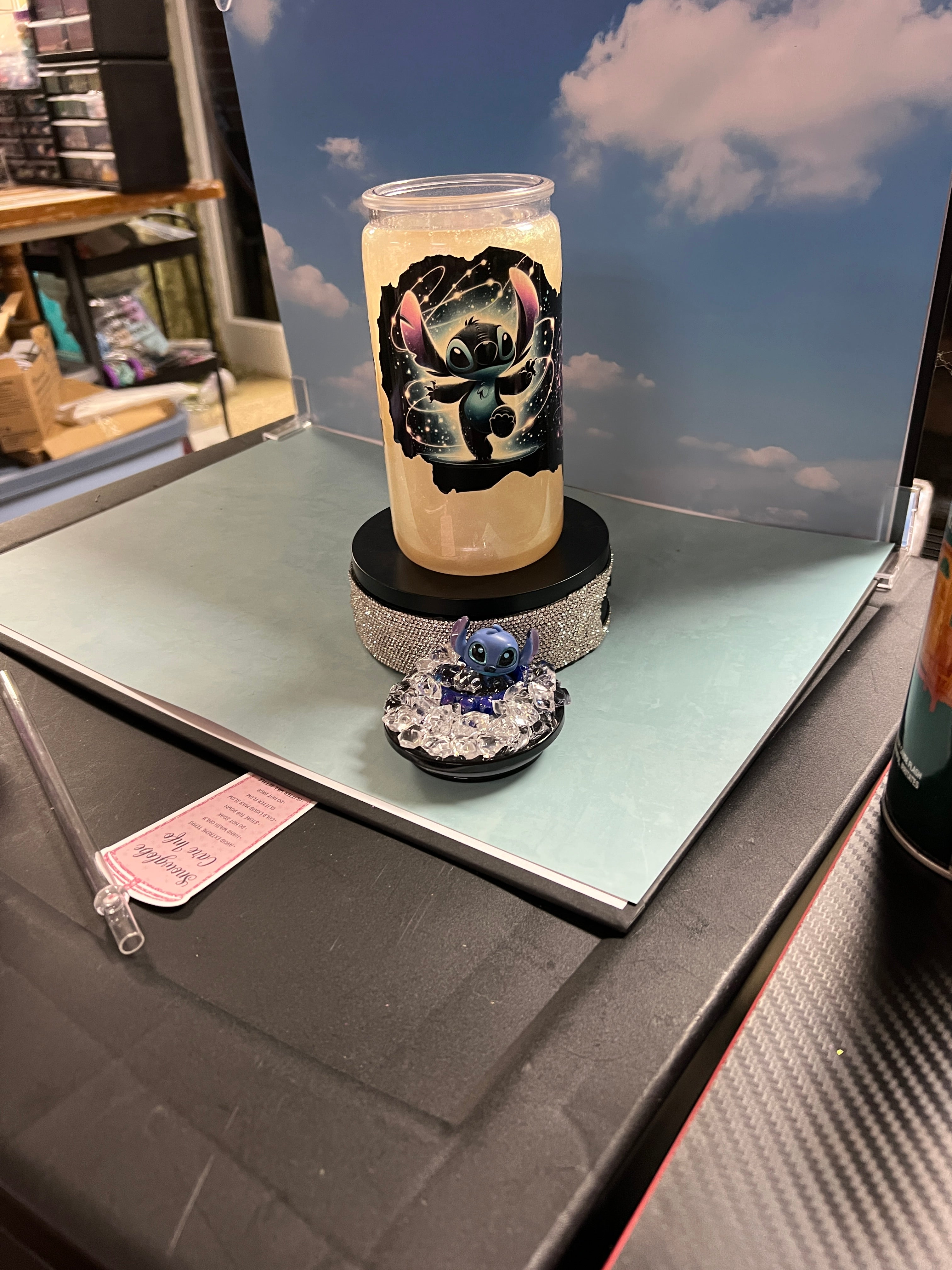 16oz premade with custom lid