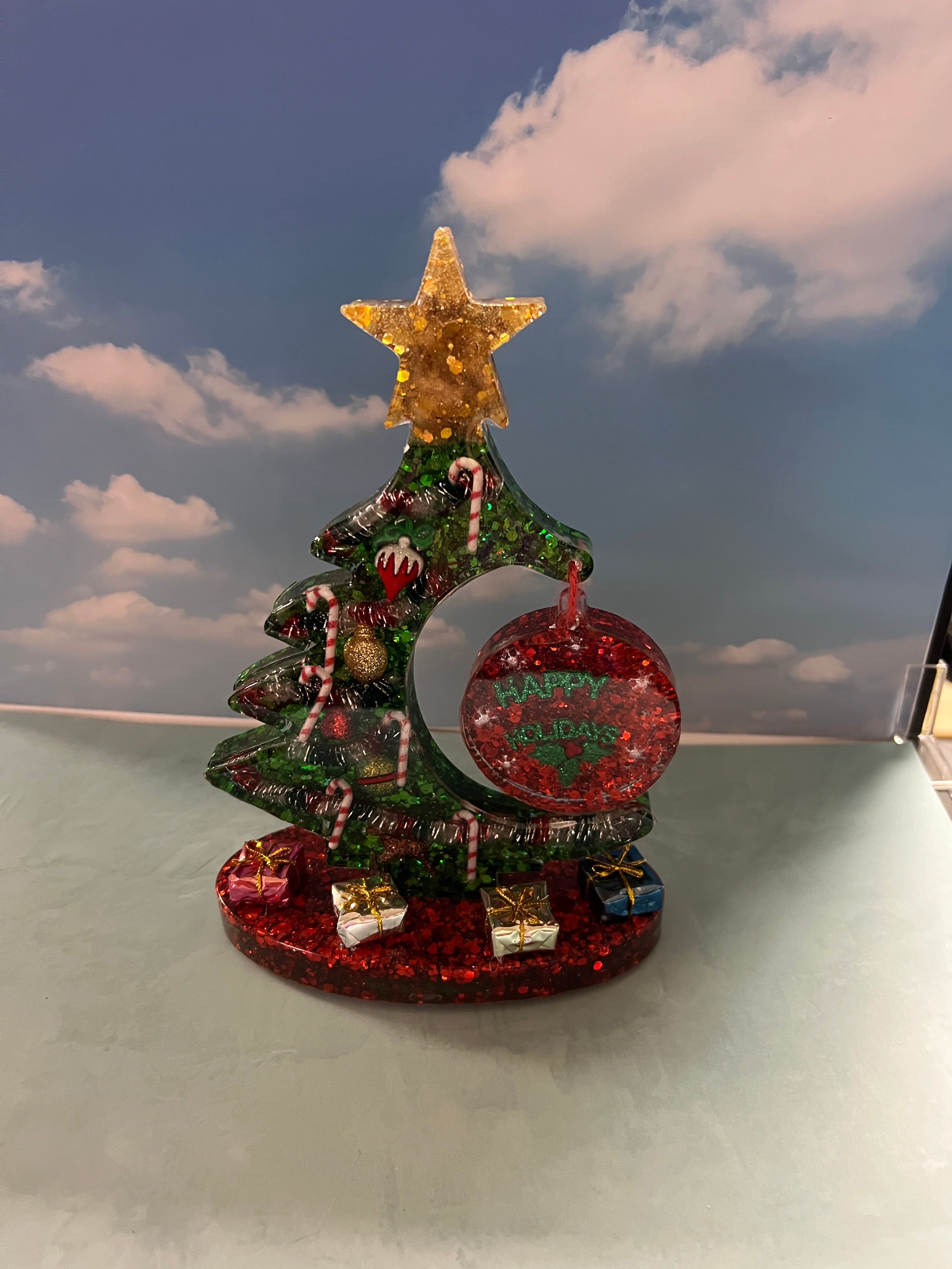 Tabletop Christmas tree