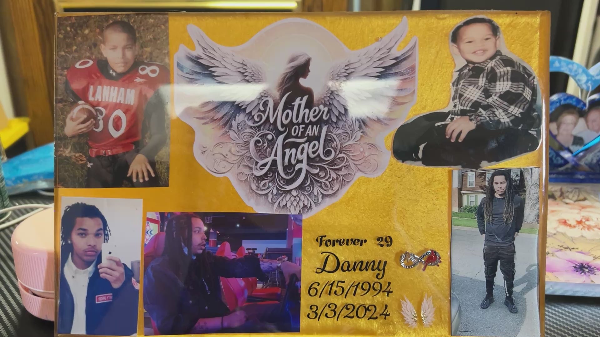 Custom large table stand frame