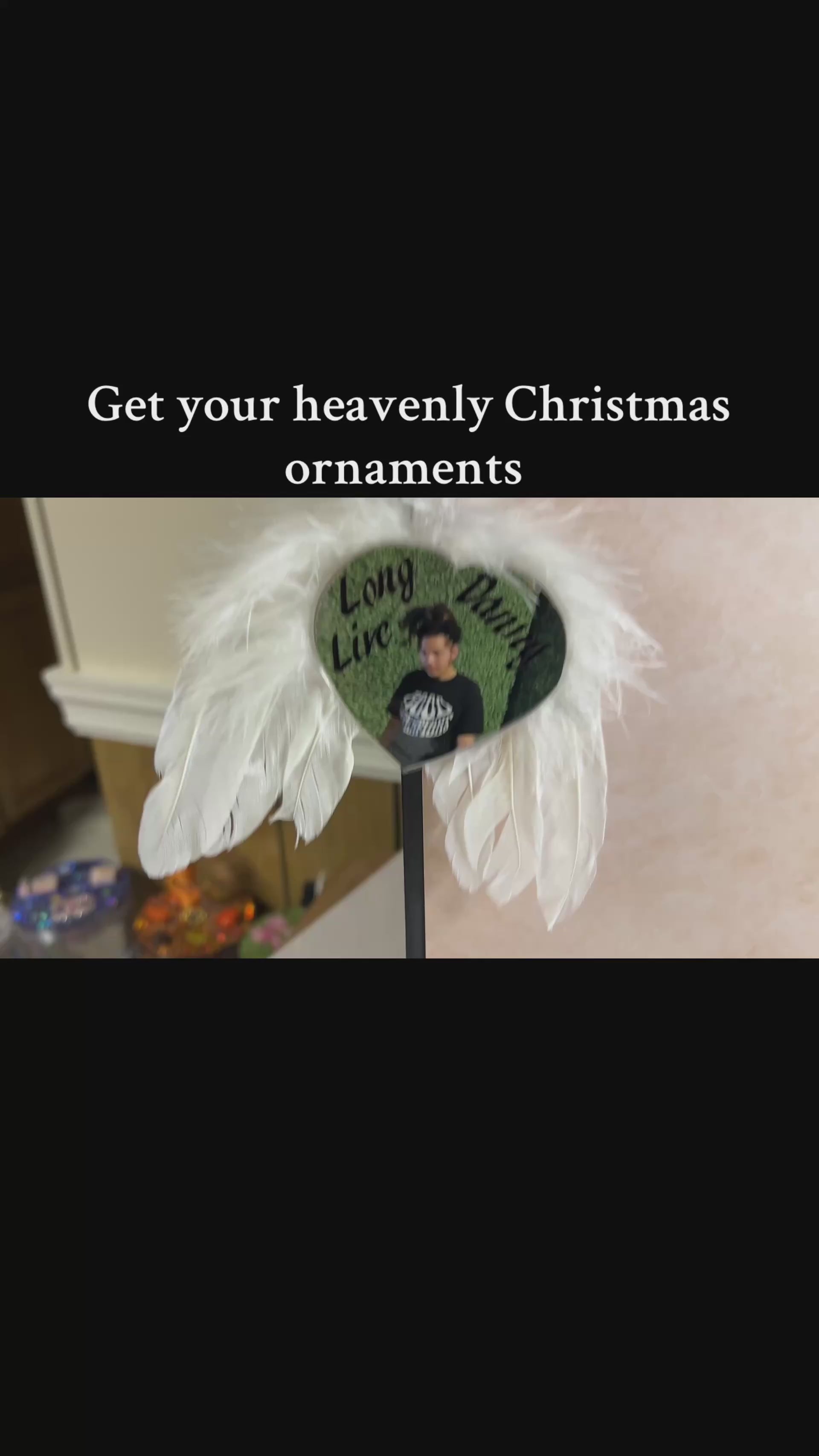 Heavenly angel wings